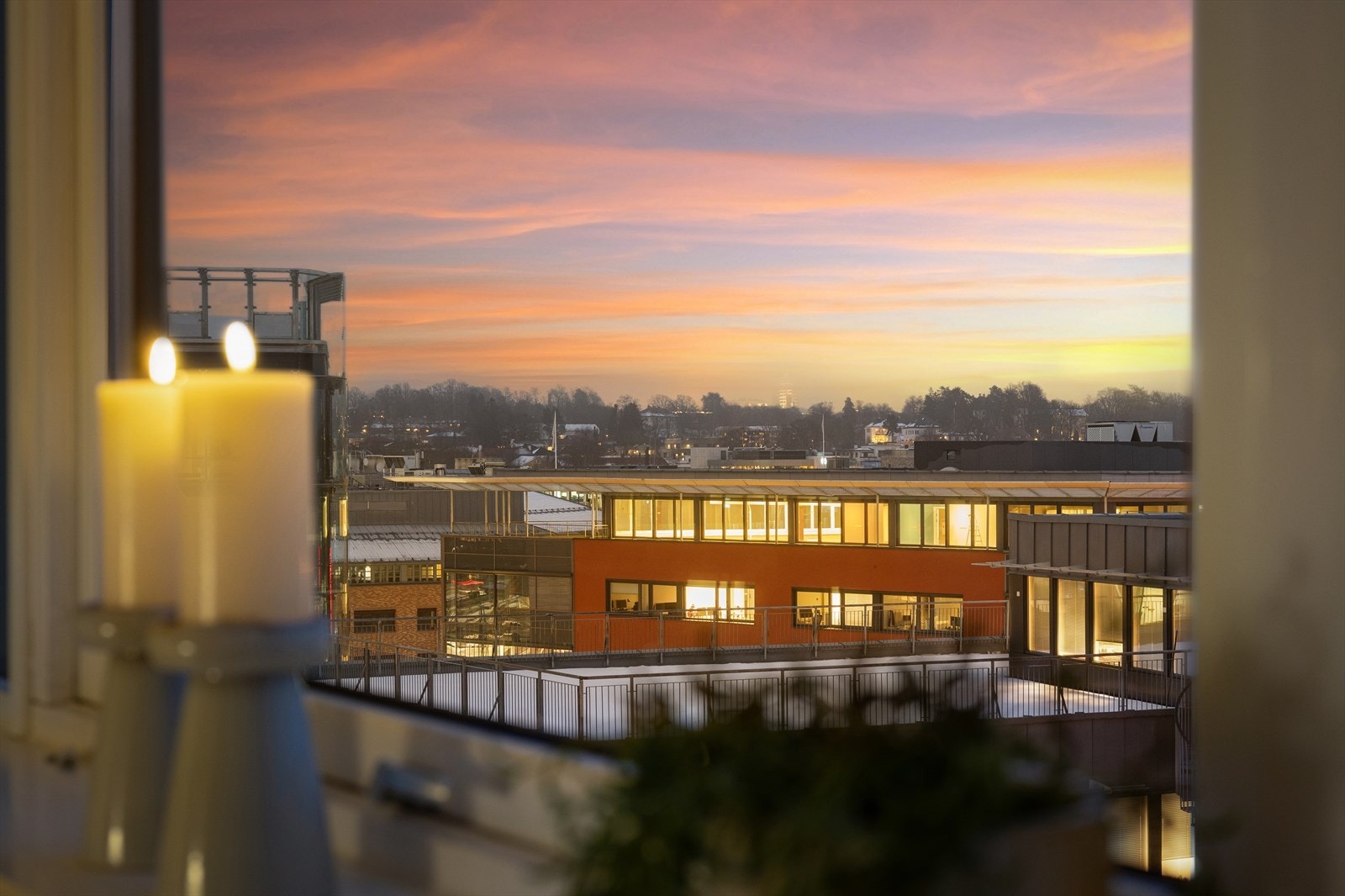 Utsikt fra hovedsoverommet Galleribilde