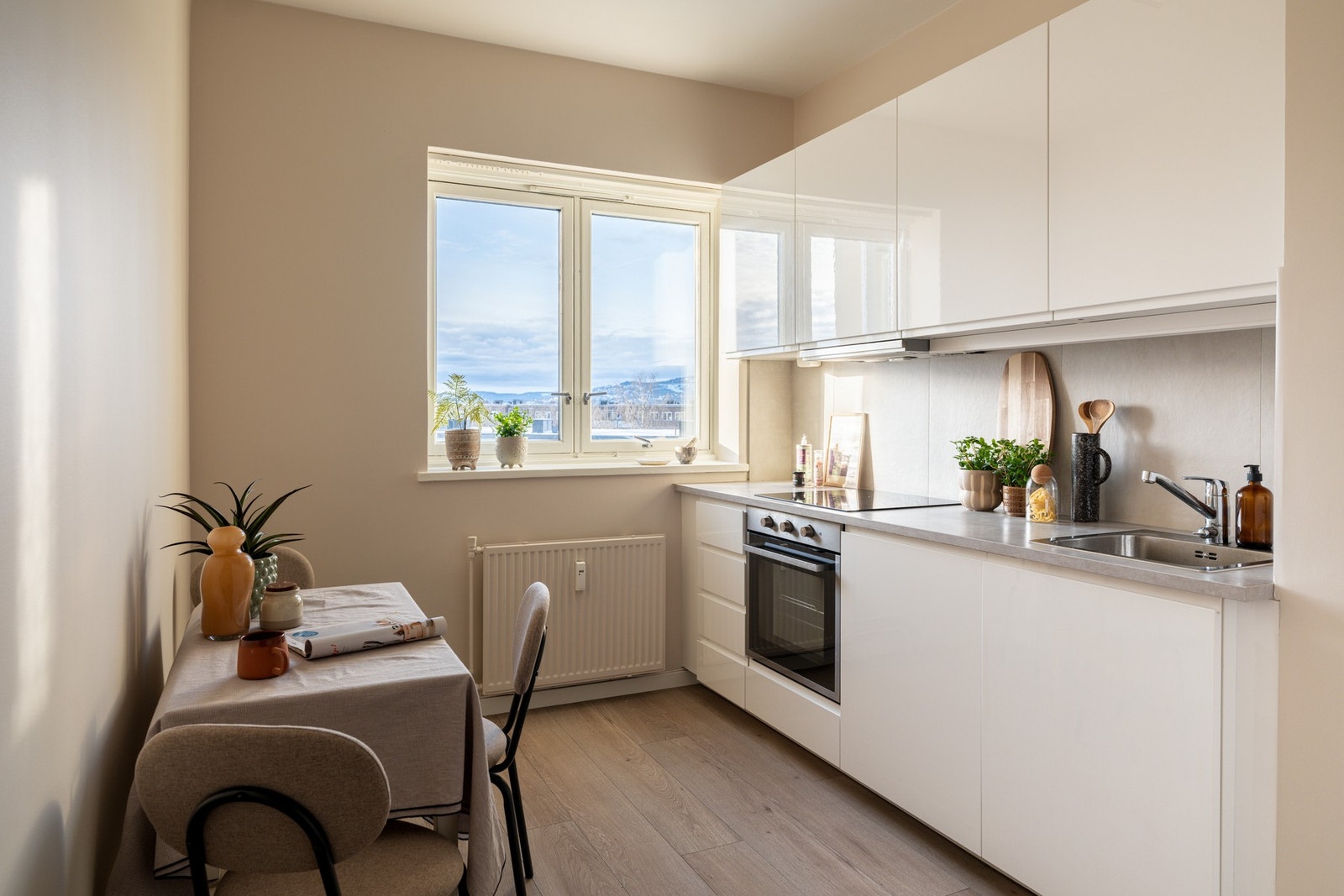 Kjøkkenet ligger i separat rom. Galleribilde