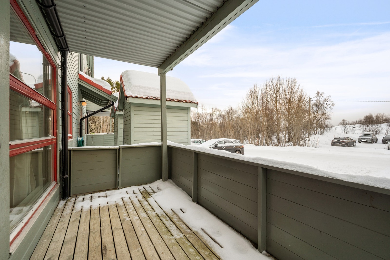 Det medfølger også utebod Galleribilde