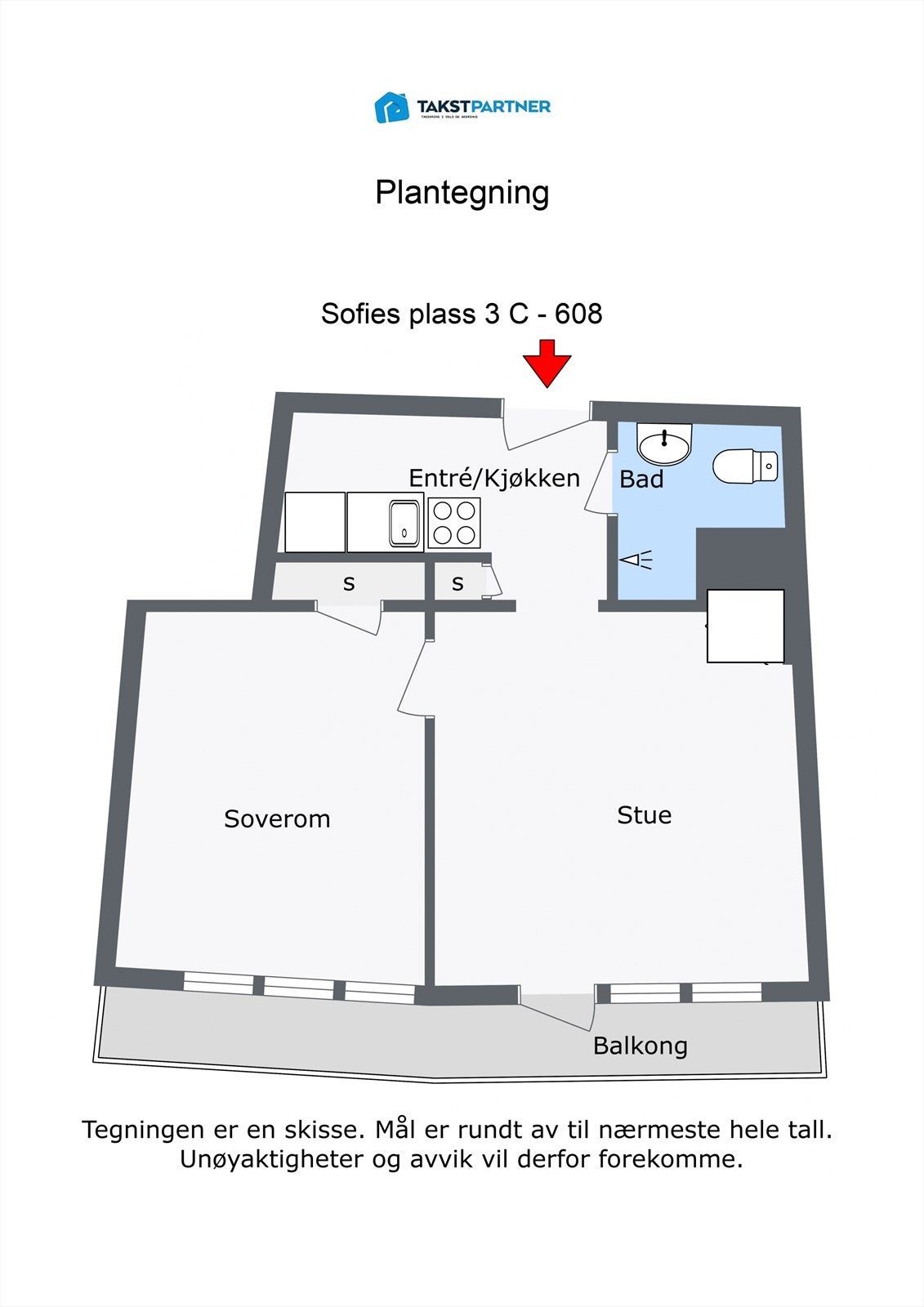 Plantegning. Galleribilde