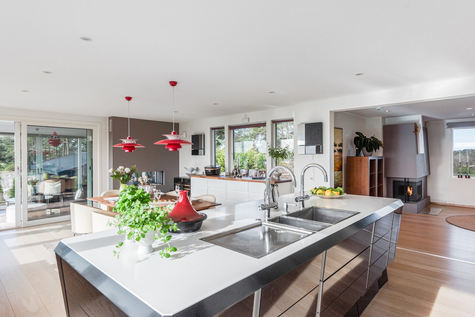 Her vil familiens kokk trives Galleribilde