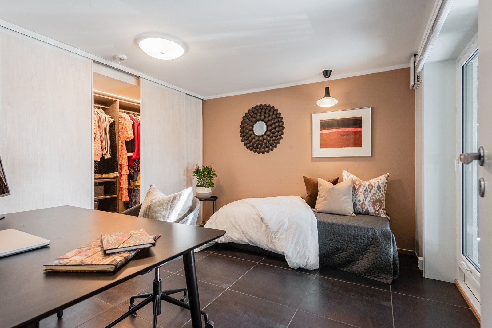 Innredet rom innenfor hallen med.. Galleribilde