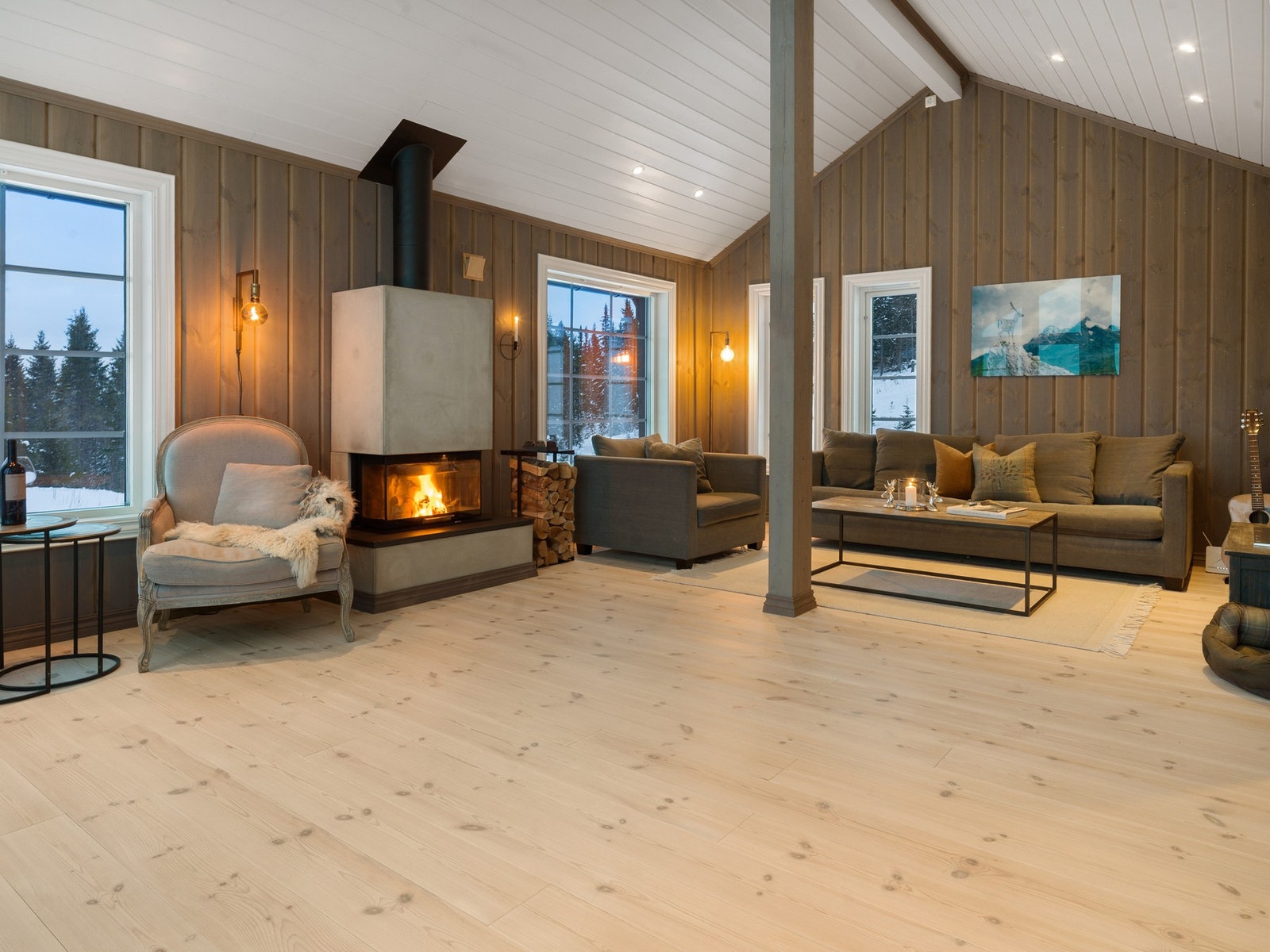 Kveldsstemning. Galleribilde