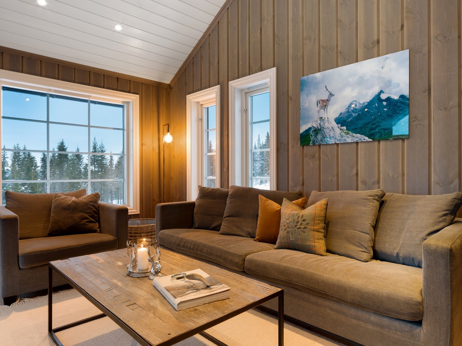 Kveldsstemning. Galleribilde