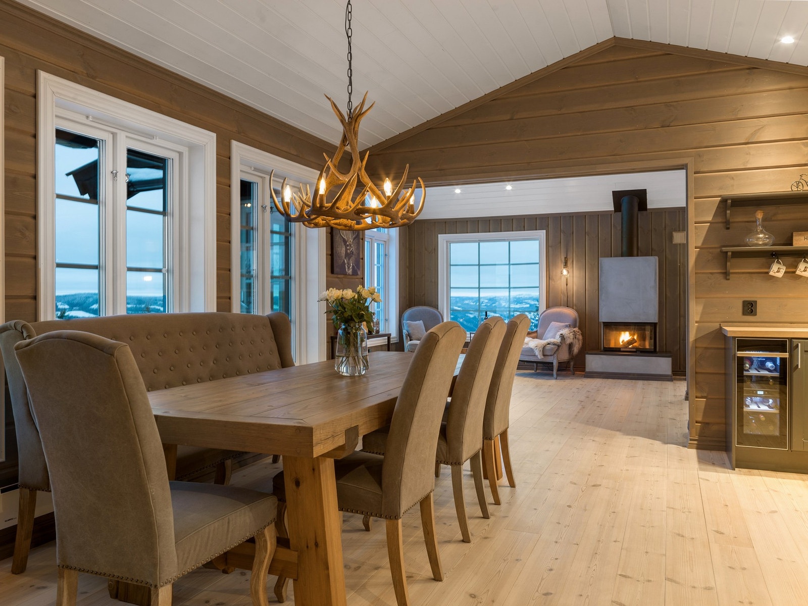 Kveldsstemning. Galleribilde