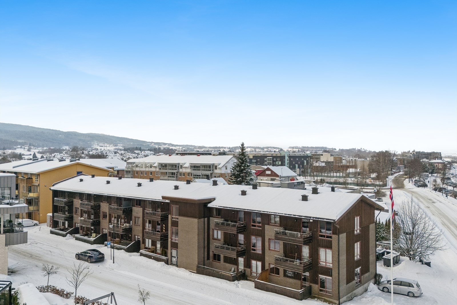 Her bor du sentralt, med gangavstand til alt en måtte trenge i hverdagen. Galleribilde