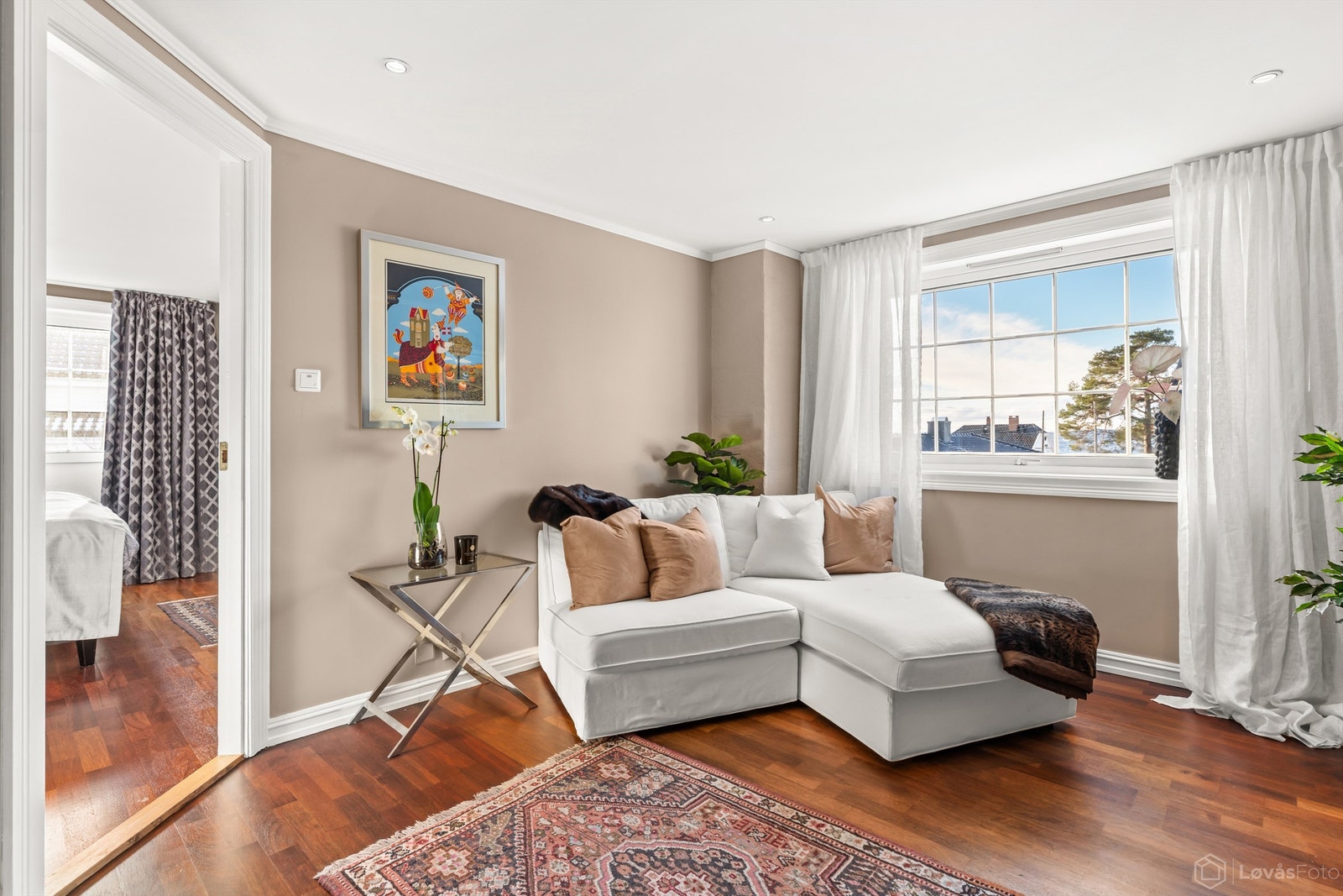 Rommet kan evt. avdeles til et ekstra soverom om behov (selger har tidligere hatt soverom her) Galleribilde