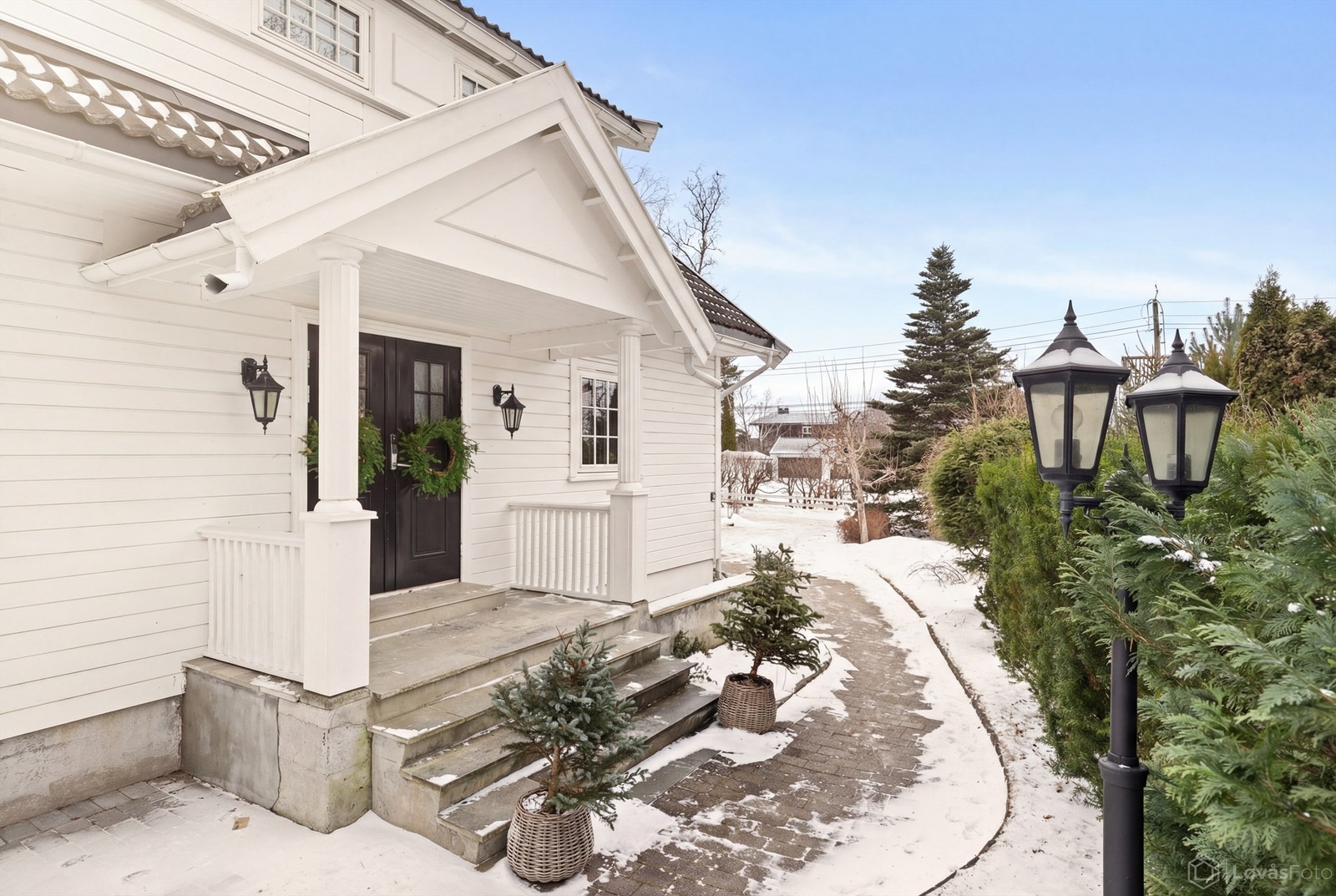 Inngangsparti Galleribilde