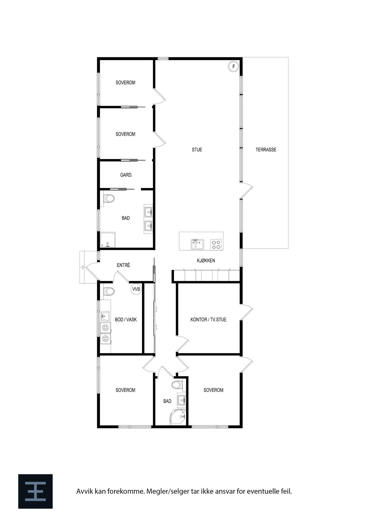 Plantegning | Galtaveien 84 Galleribilde