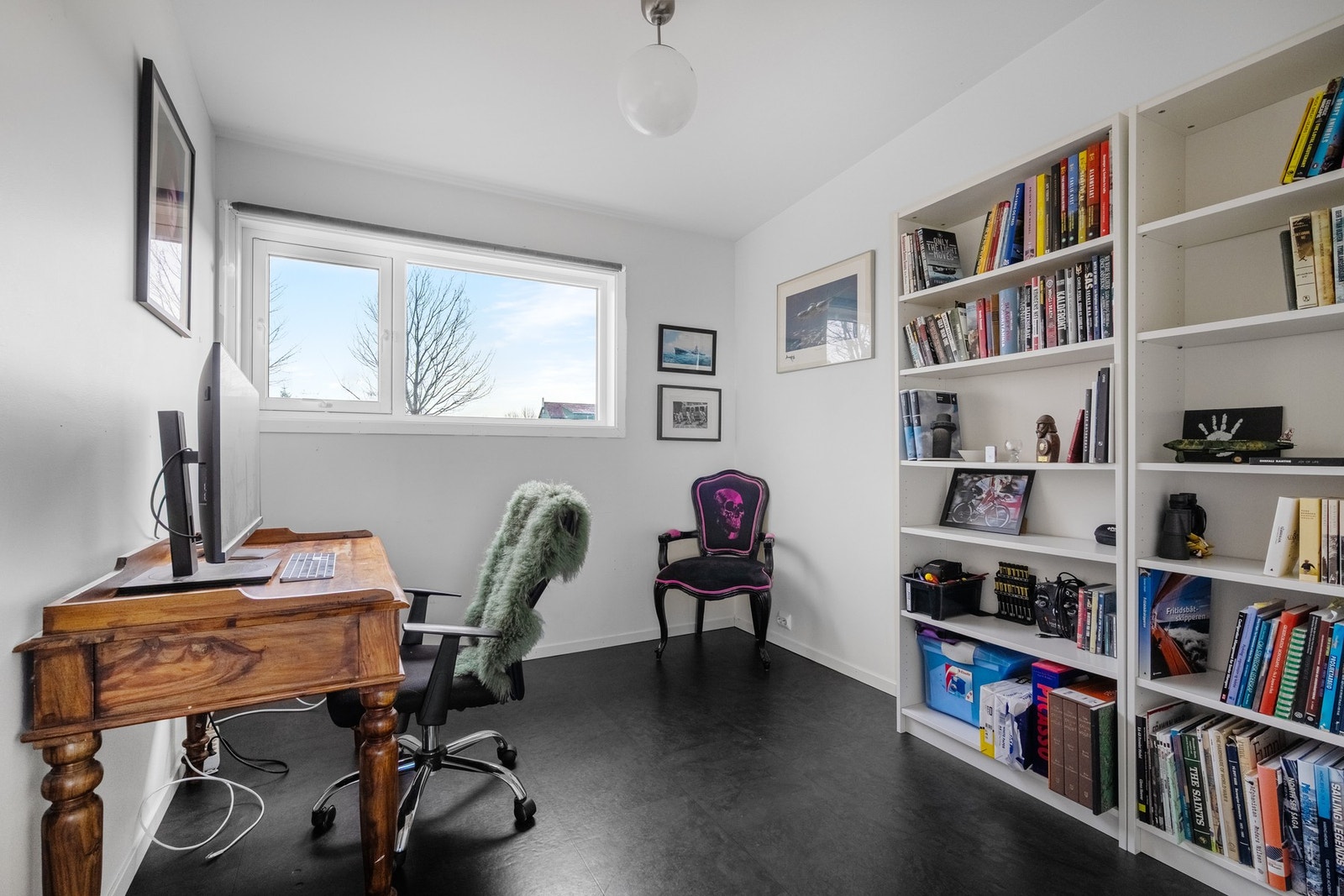 Soverom 2, egner seg ypperlig som gjesterom eller kontor. Galleribilde