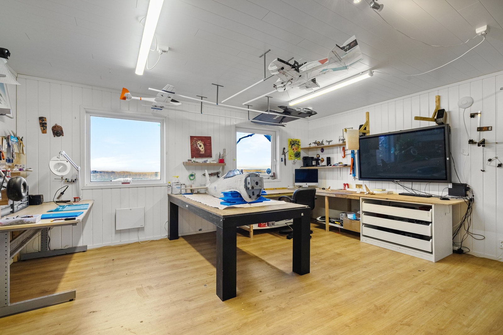 Her får du både plass og frihet til å være kreativ med dine hobbyer. Galleribilde