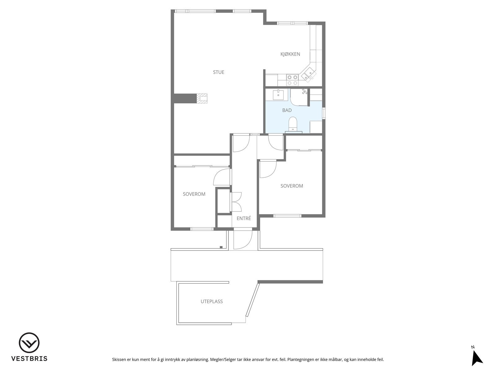 Planløsning. Galleribilde