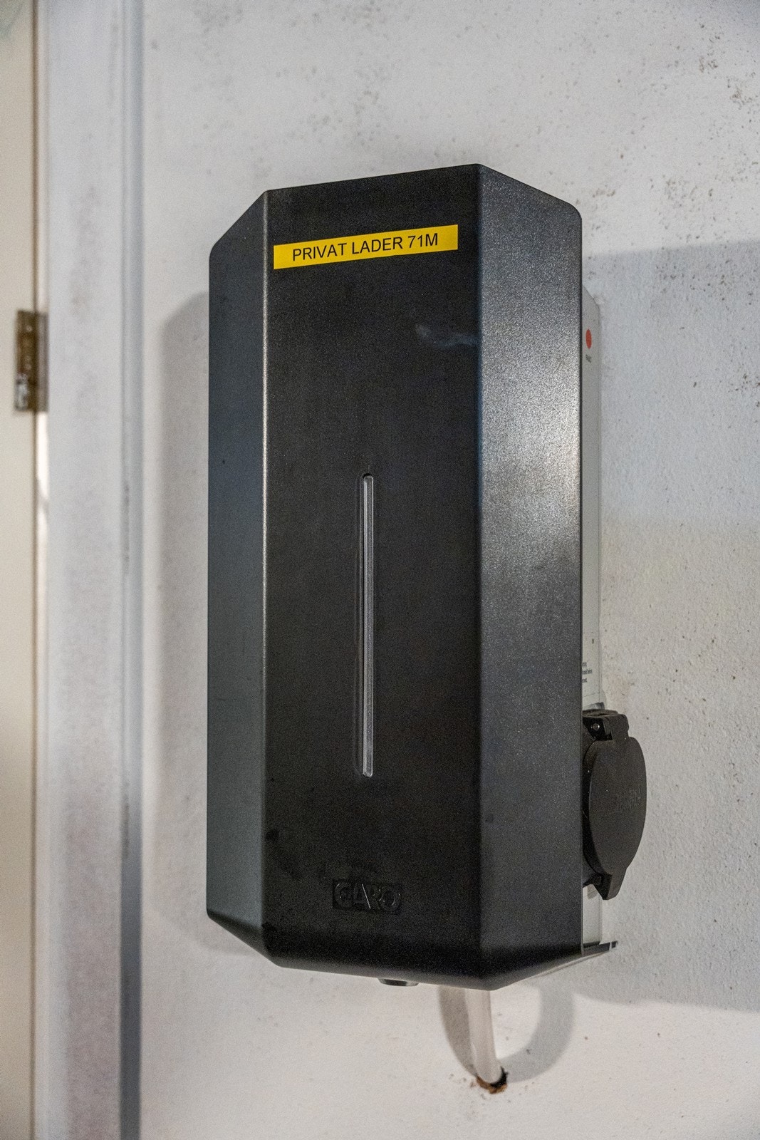 Privat elbil-lader følger med. Galleribilde