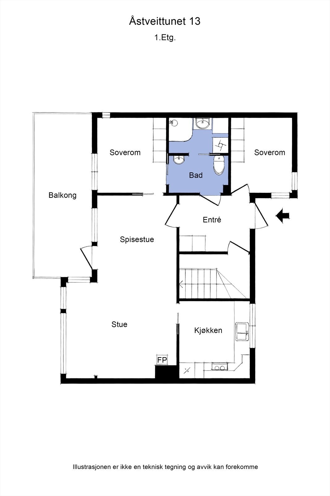 Åstveittunet 13 1etg Galleribilde