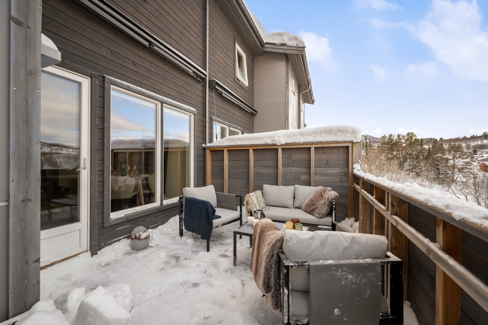 Her kan du nyte frisk luft og gode solforhold i de varmere månedene Galleribilde