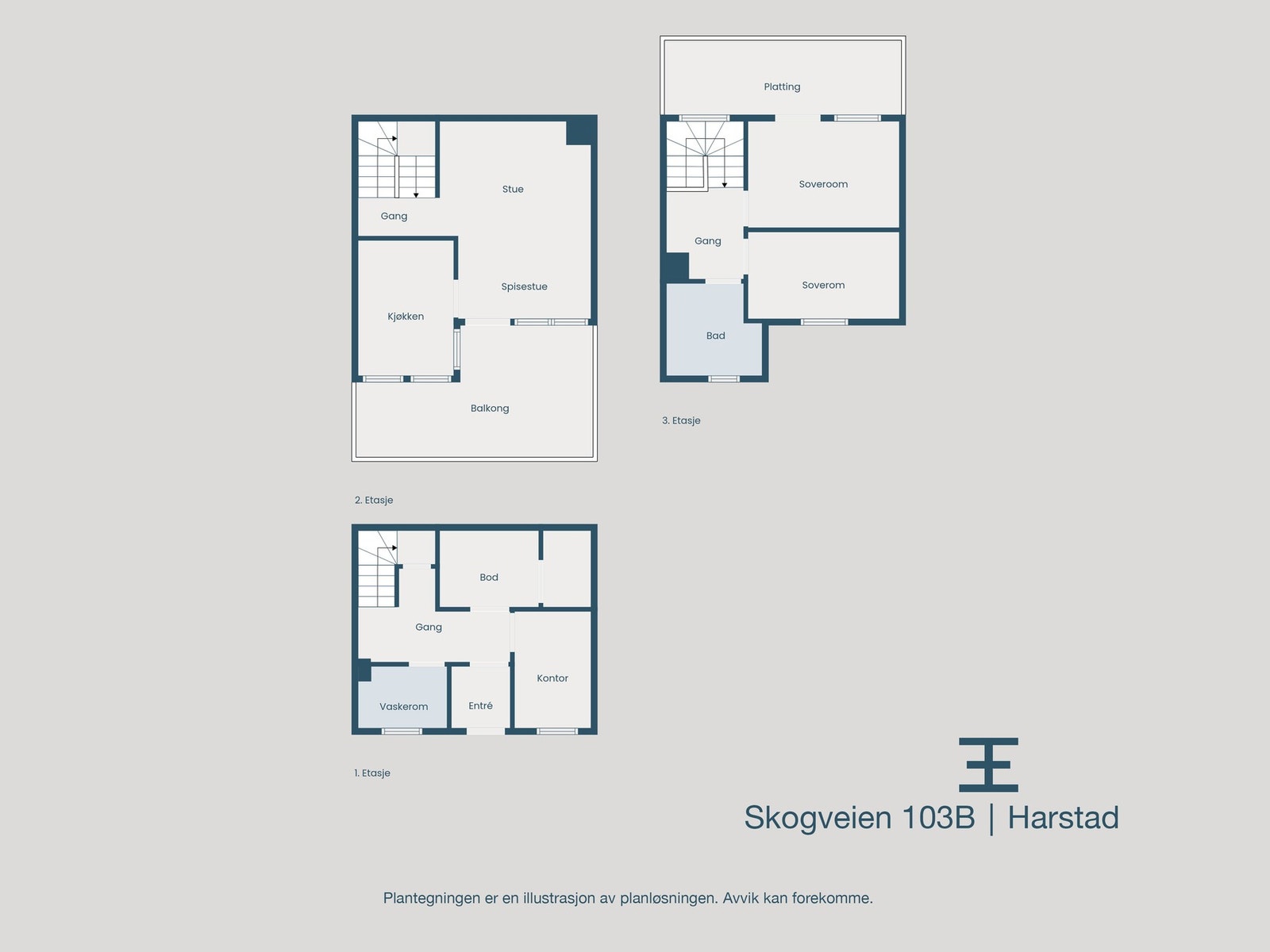 Plantegninger samlet Galleribilde