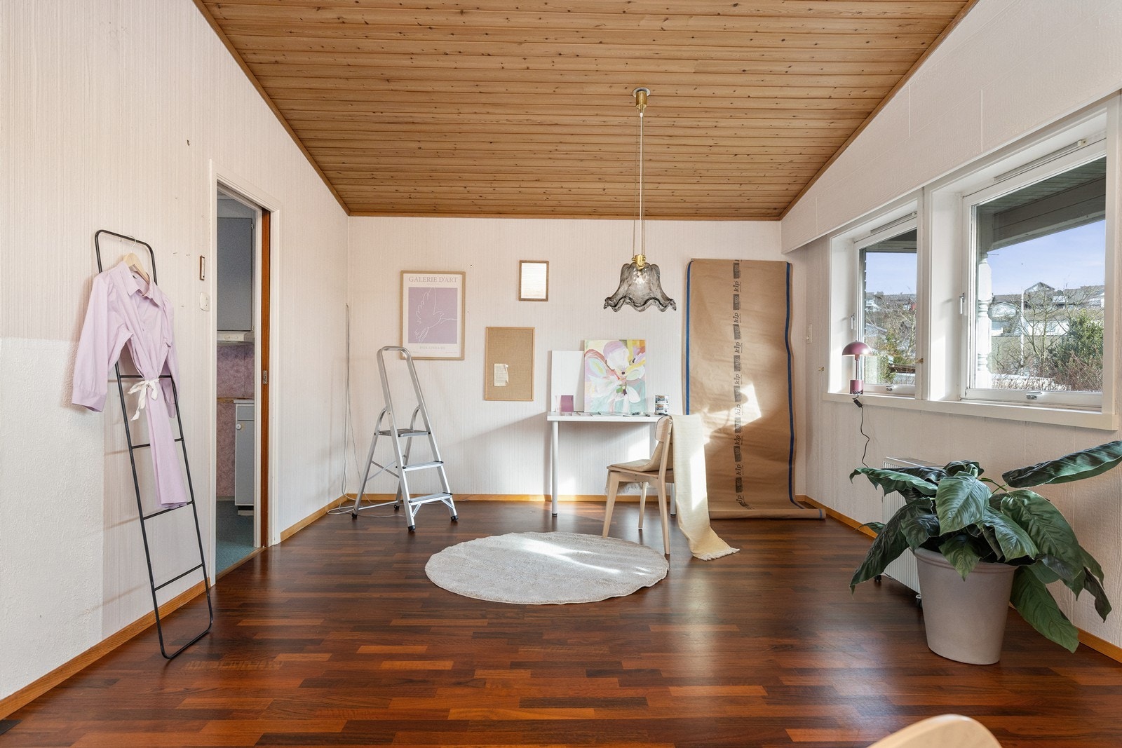 Her kan du selv velge nye material og fargevalg. Galleribilde