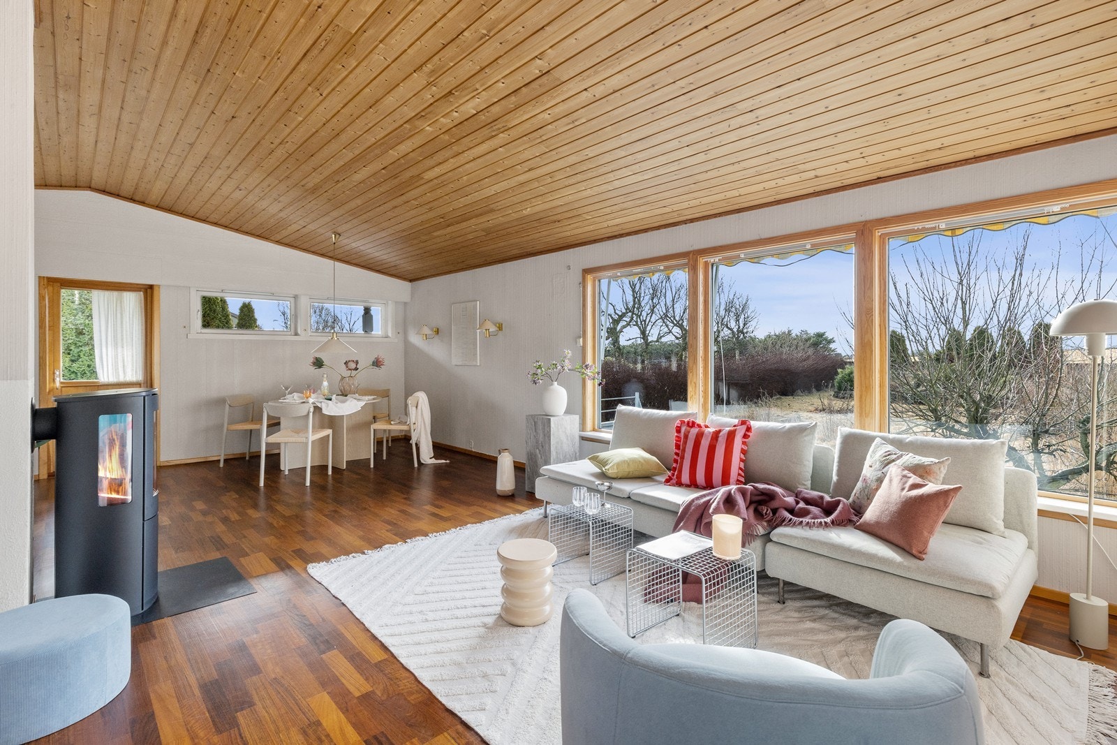 Boligen går over to etasjer. Galleribilde