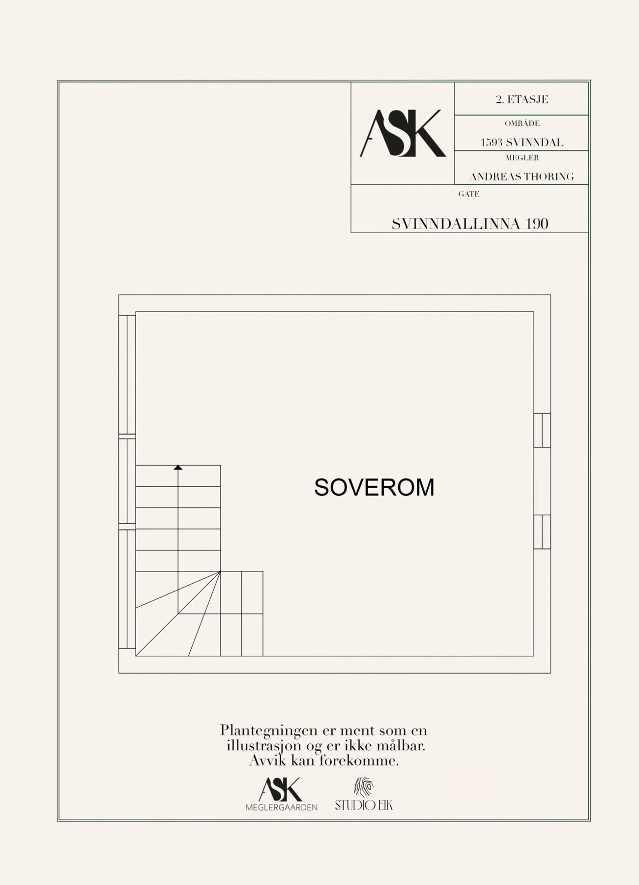 illustrasjon plantegning
Stabbur 2 etasje Galleribilde