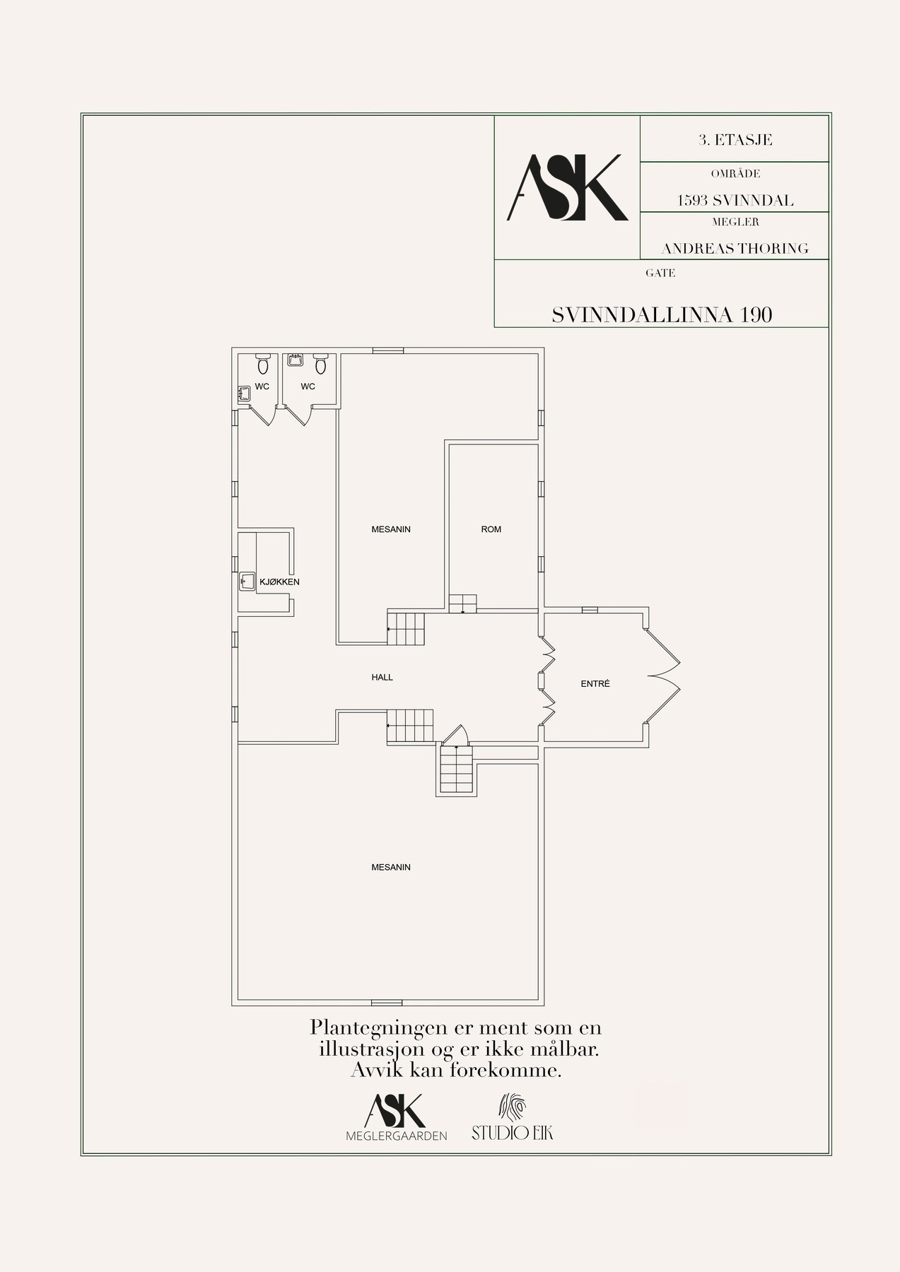illustrasjon planløsning
Låve 3 etasje Galleribilde