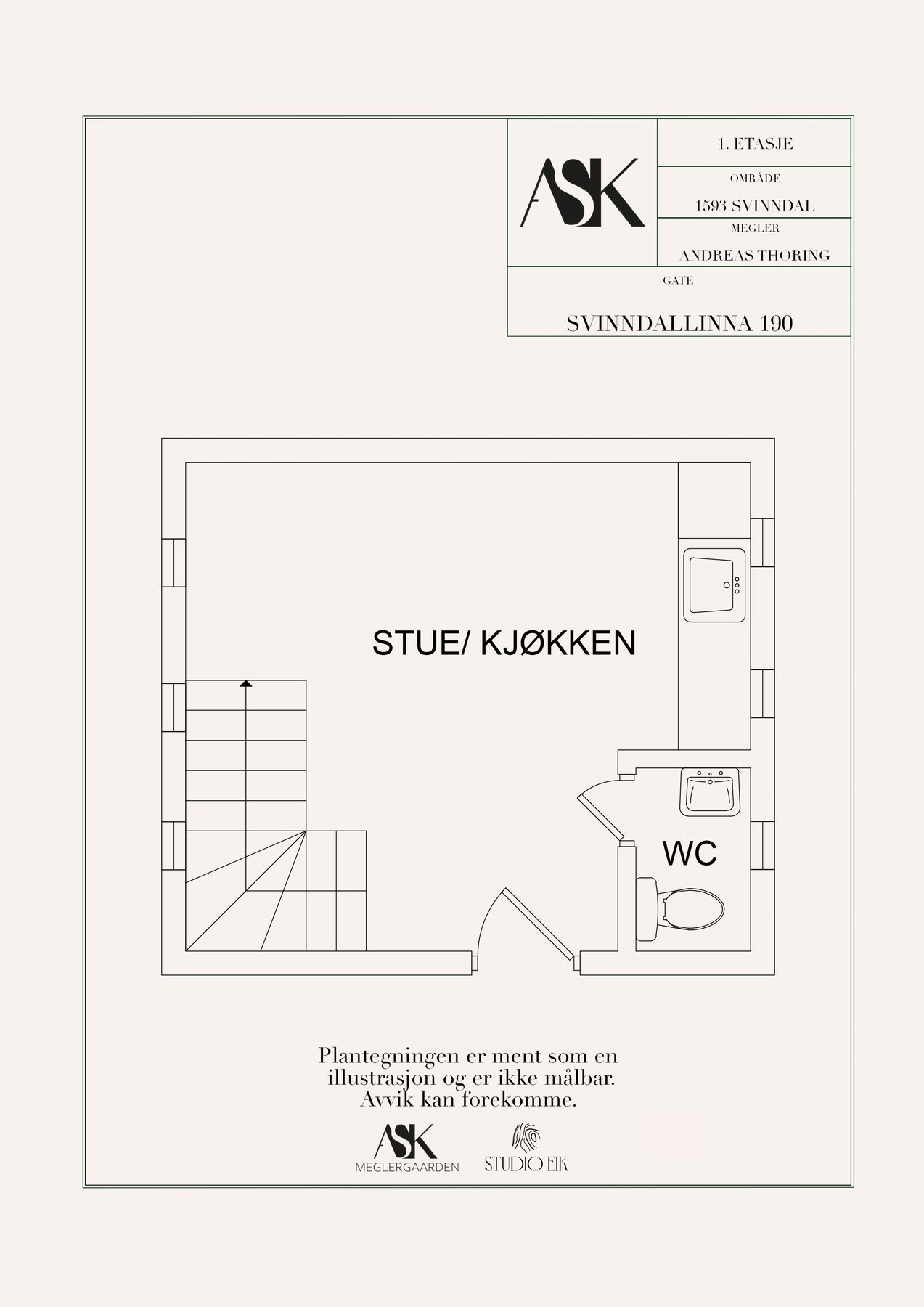 illustrasjon plantegning
Stabbur 1. etasje Galleribilde