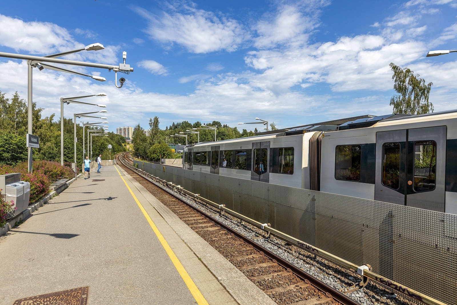 Det er kort vei til offentlig kommunikasjon. Galleribilde