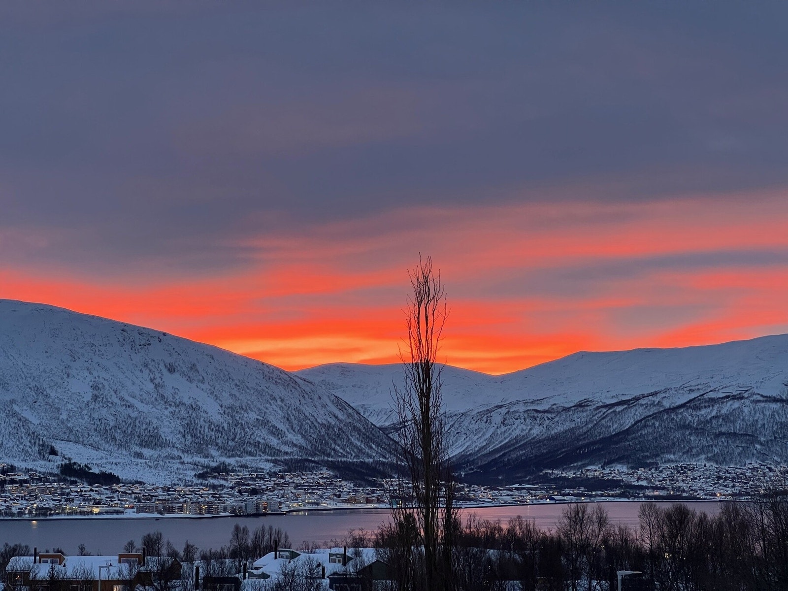 Utsiktsbilde fra balkong (tatt av selger) Galleribilde