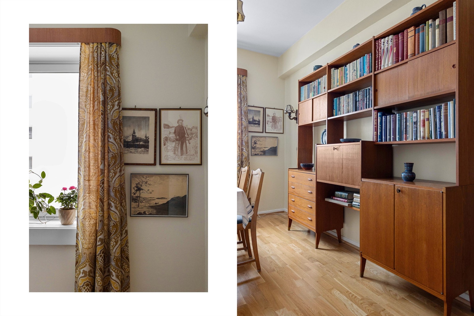 Bygget er fra 1951 og leiligheten tilhører et veldrevet sameie. Galleribilde