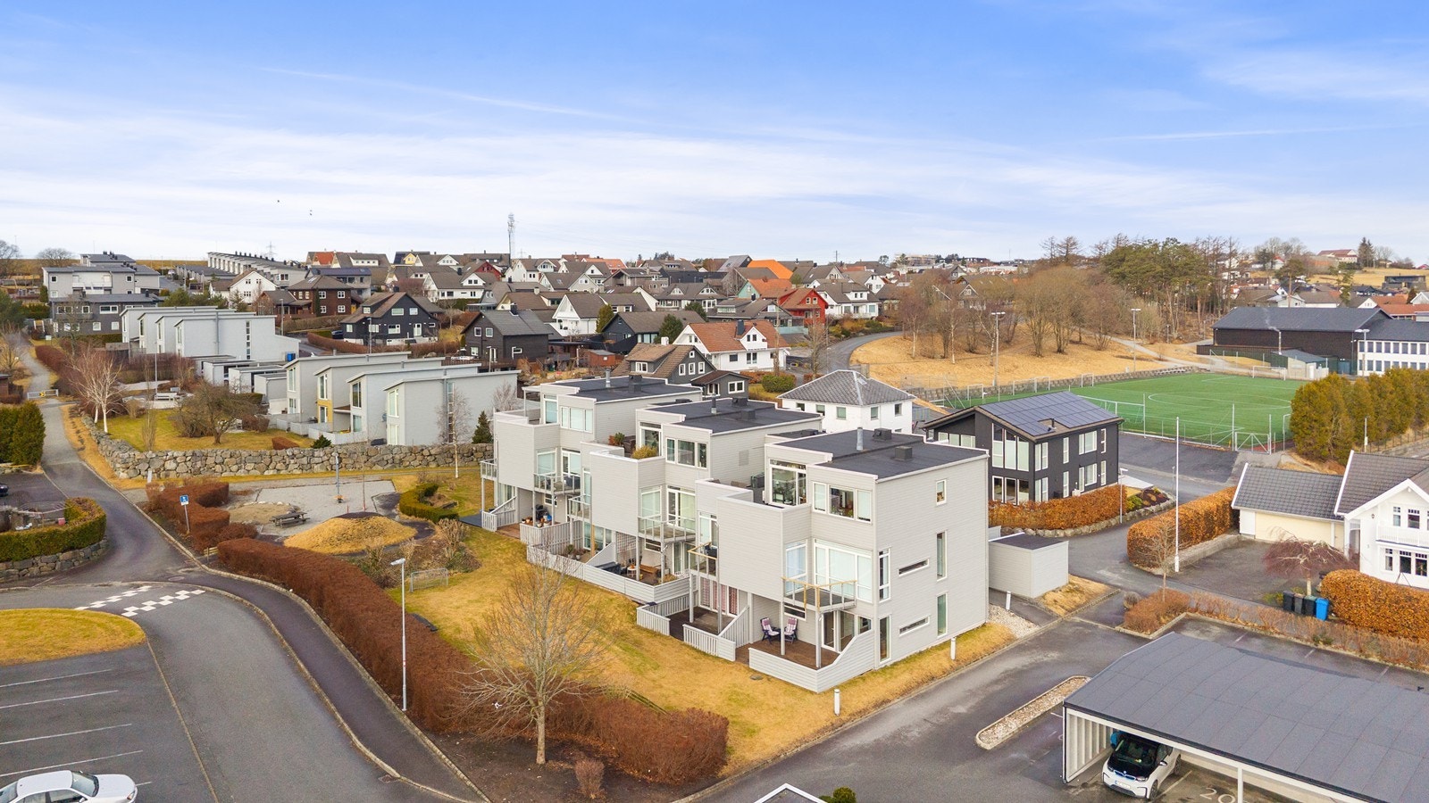 Leiligheten ligger i et populært og attraktivt område i Ganddal i Sandnes. Galleribilde