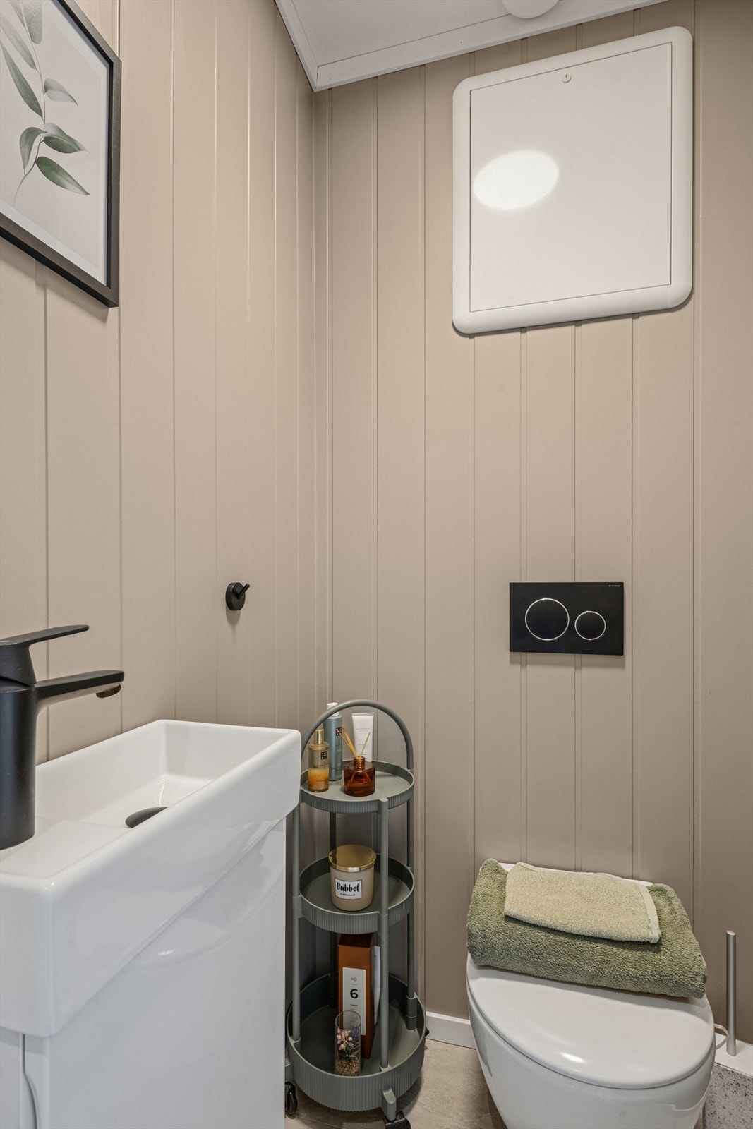 Wc-rom - oppusset i 2024. Galleribilde