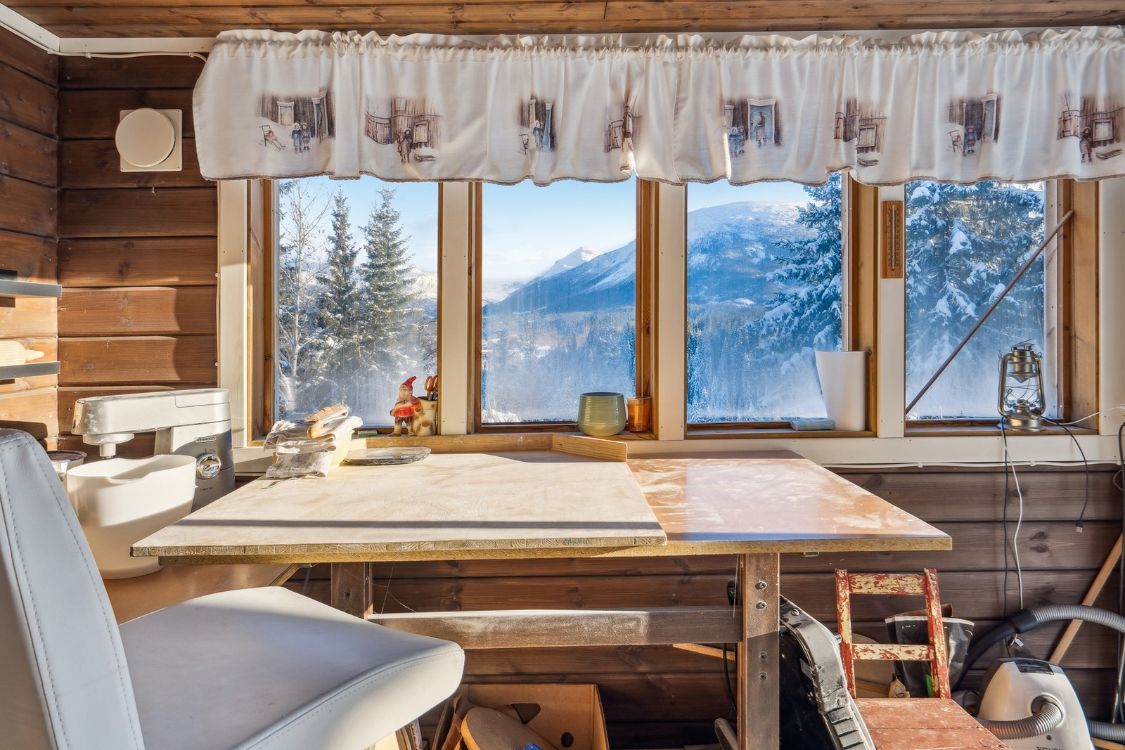 Baksterhus utsikt Galleribilde