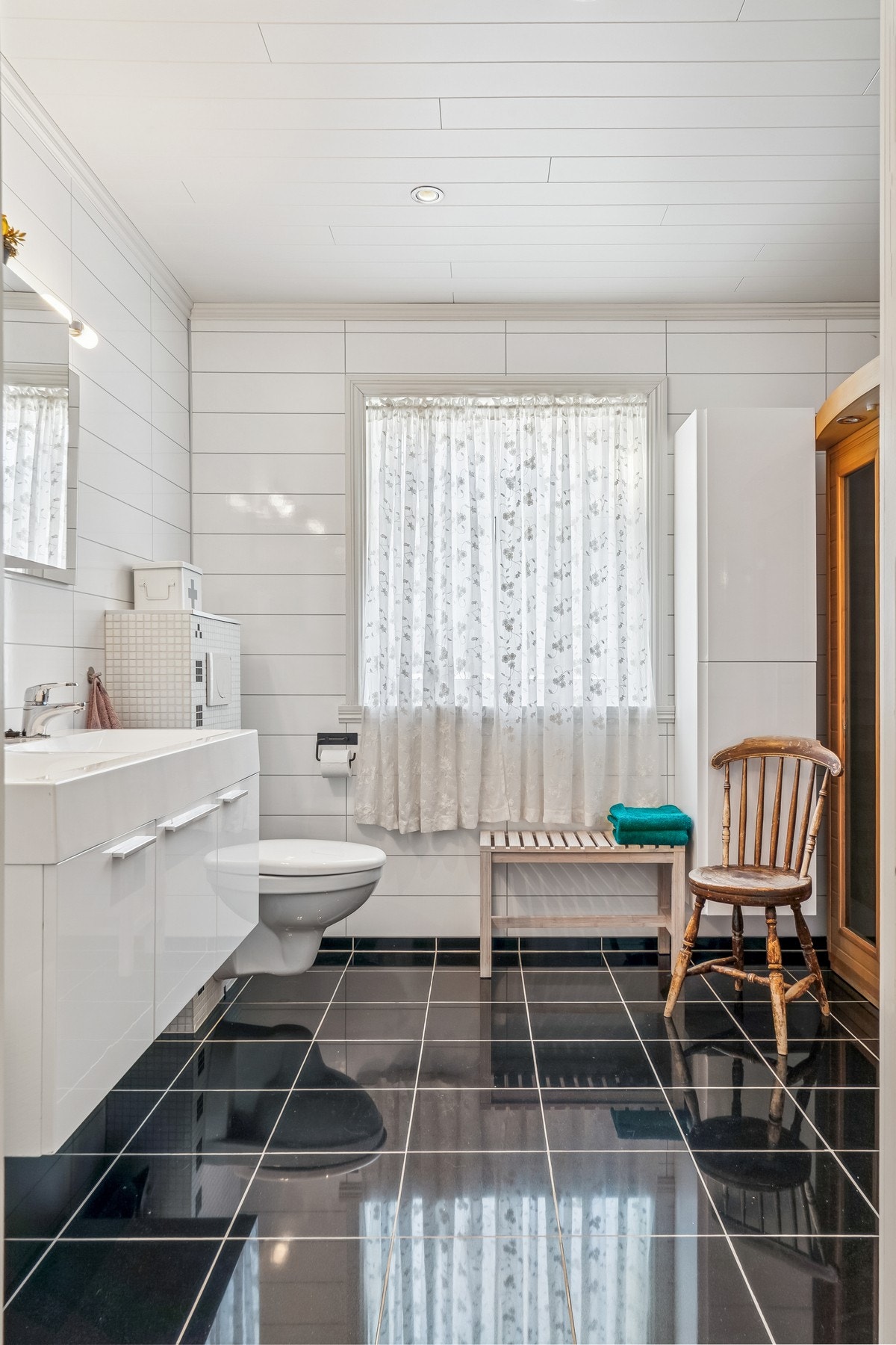 Bad med badstue Galleribilde