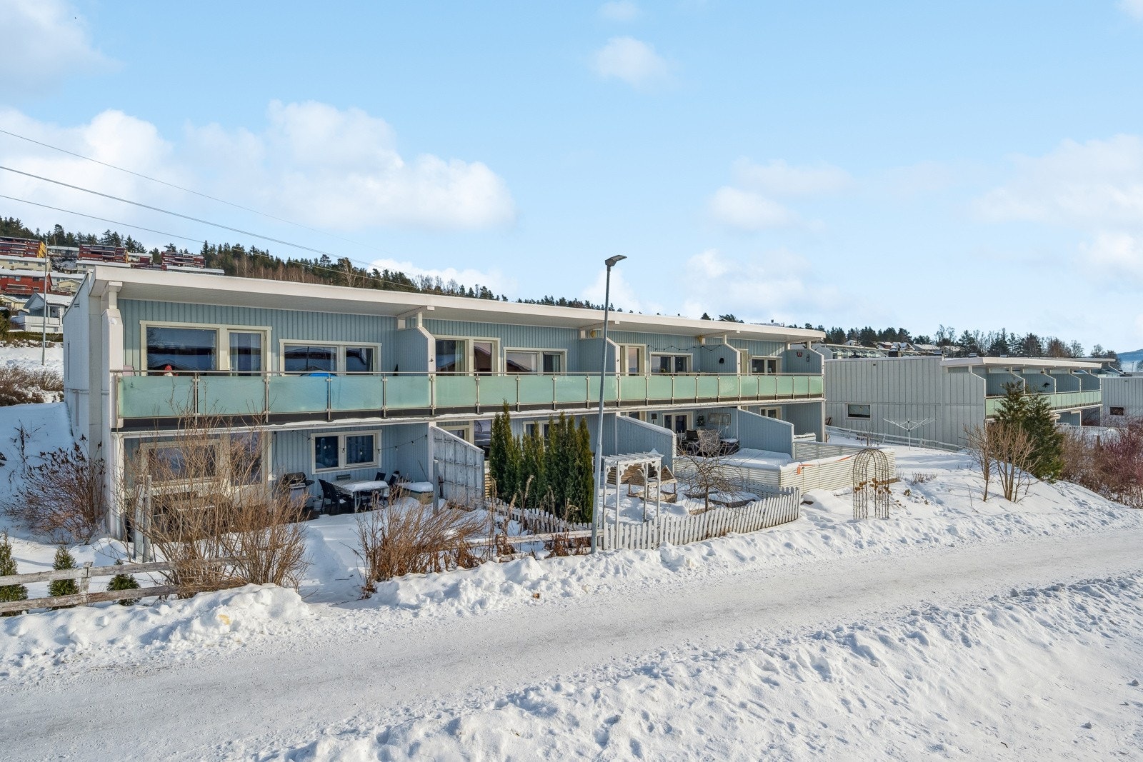 Bilde av fasade fra baksiden. Galleribilde