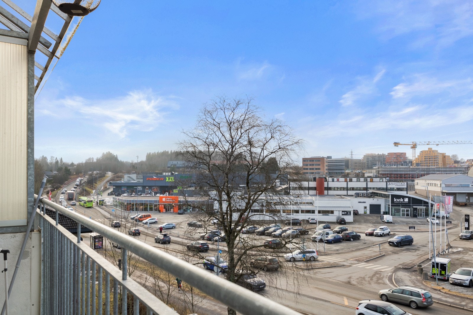 Balkong ligger vendt mot nordvest. Galleribilde