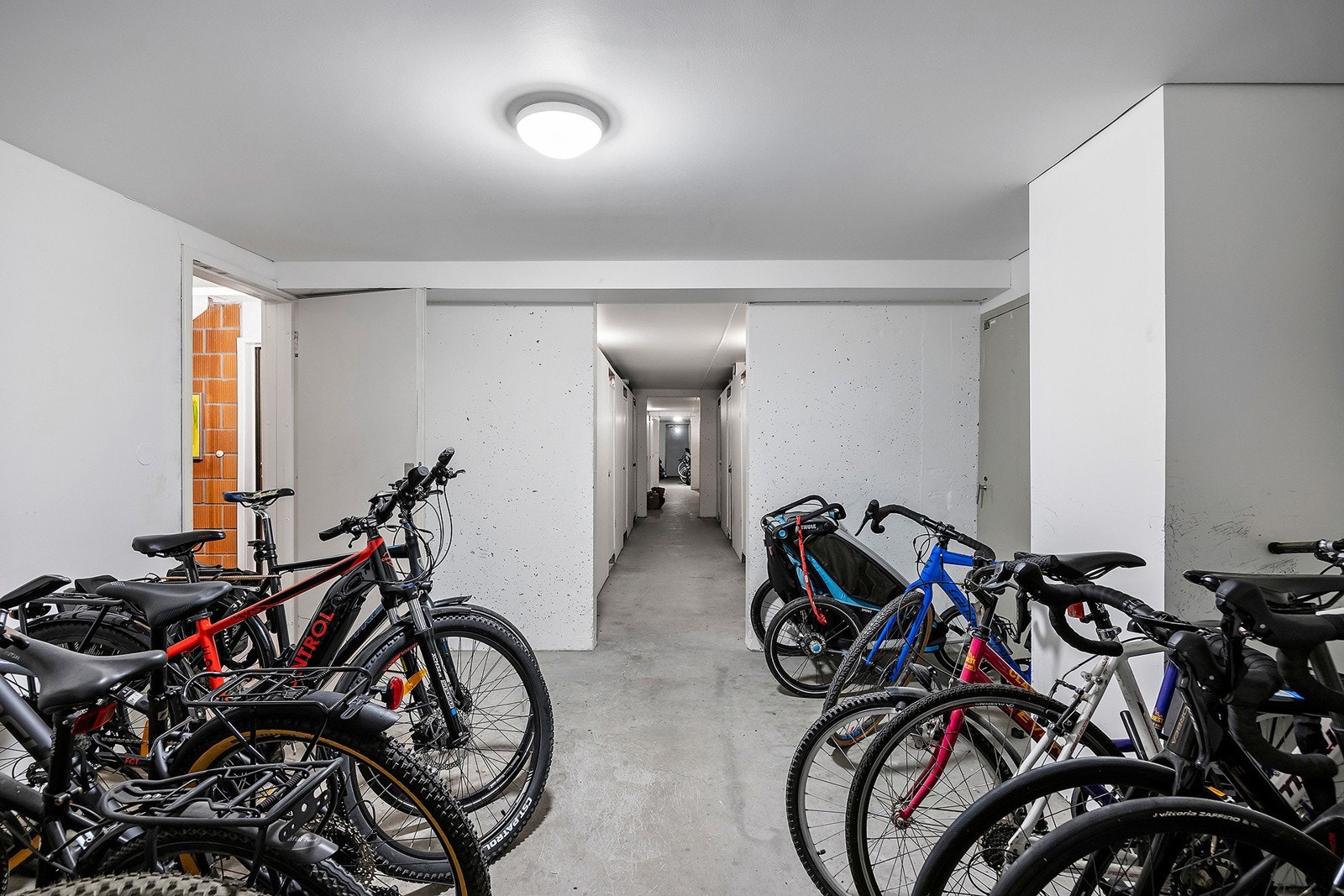 Sykkelparkering Galleribilde