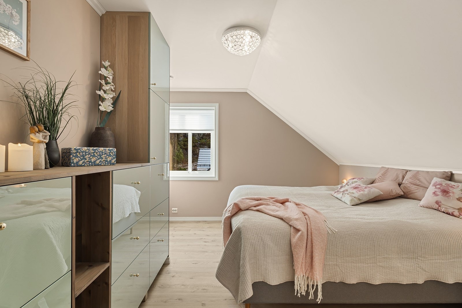 Hovedsoverommet har bra størrelse. Galleribilde