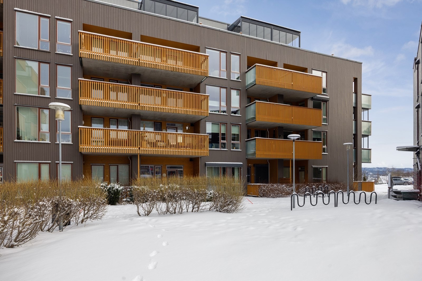 Fellesarealer utenfor bygget. Galleribilde