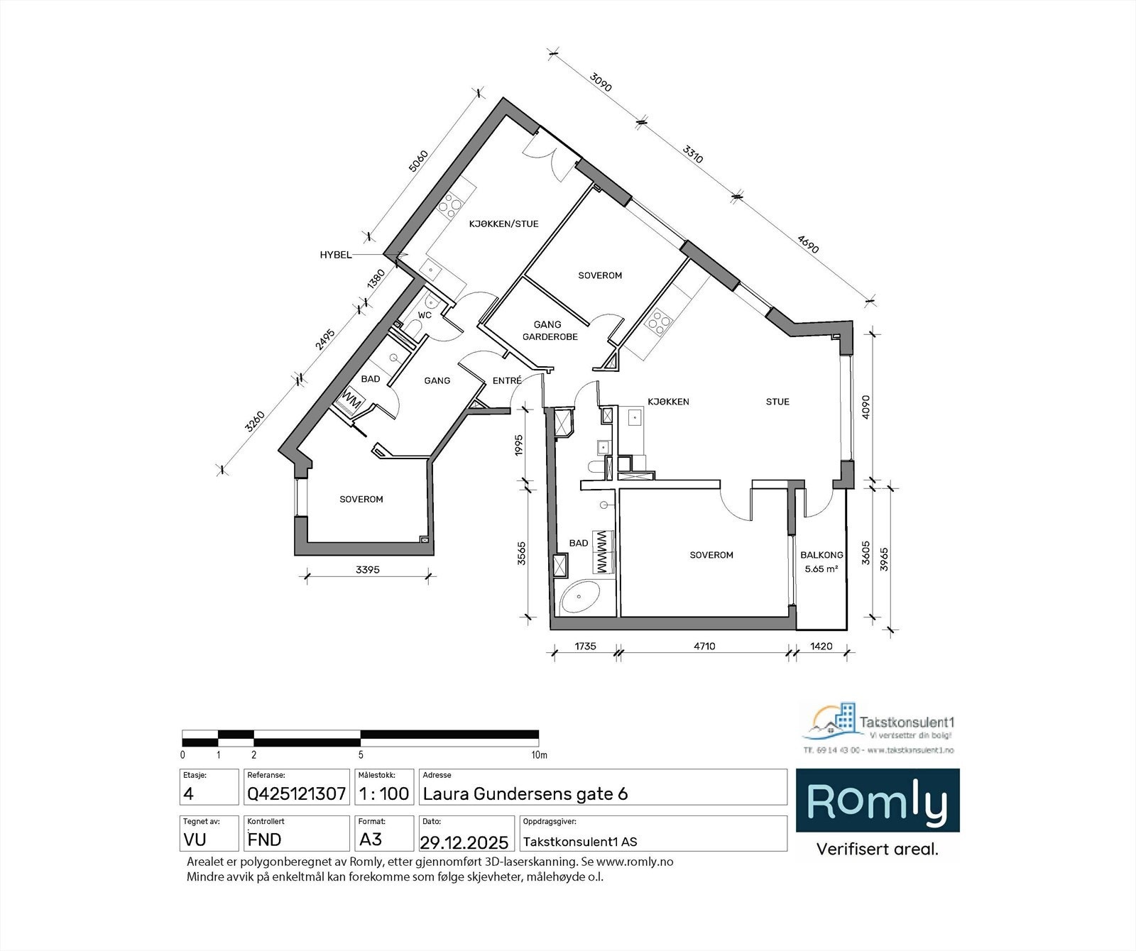 Plantegning. Galleribilde
