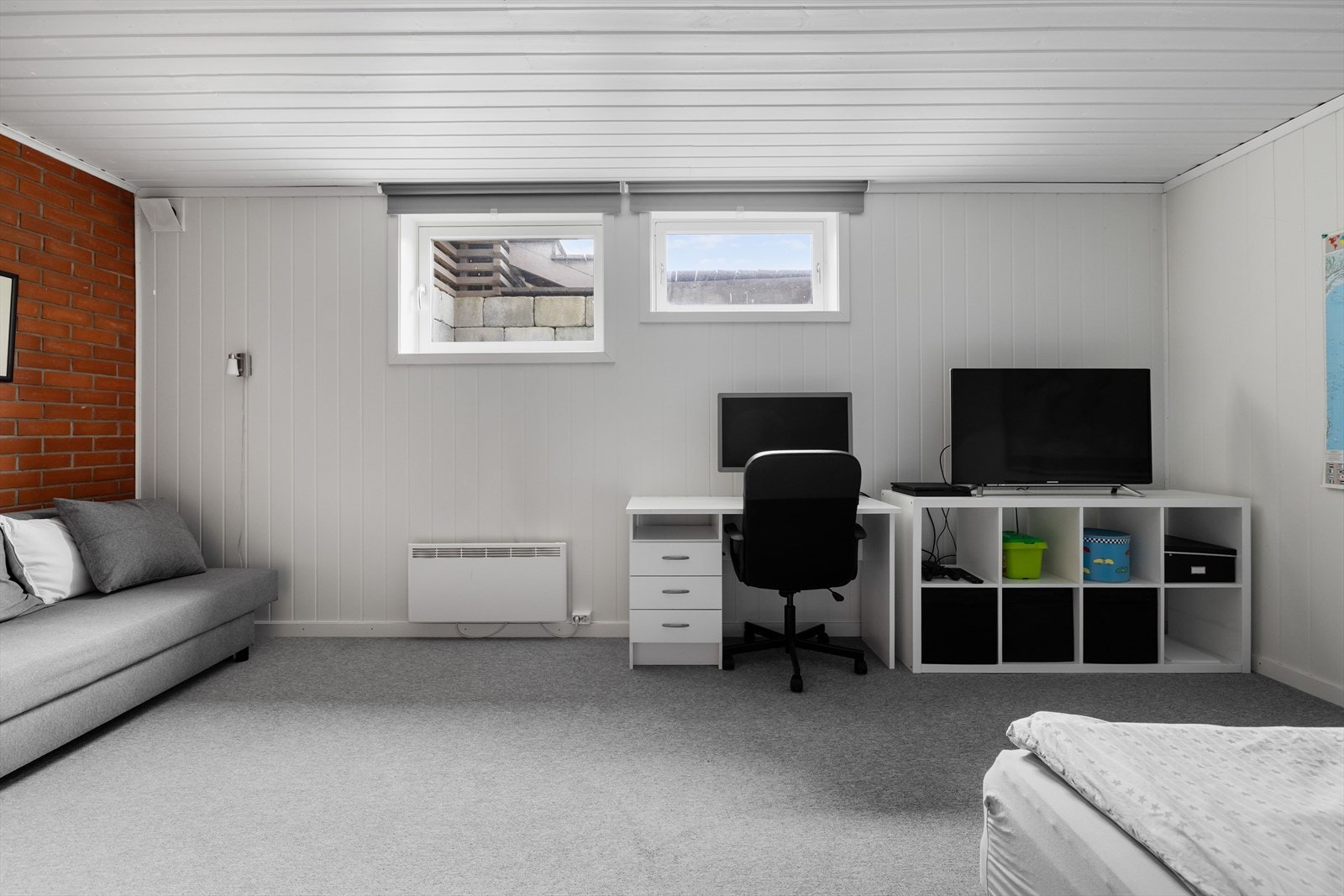 Rommet er av god størrelse. Galleribilde