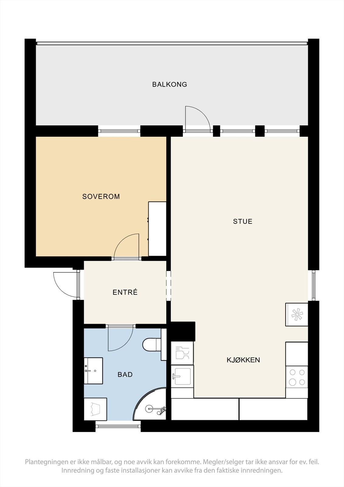 Plantegning. Galleribilde