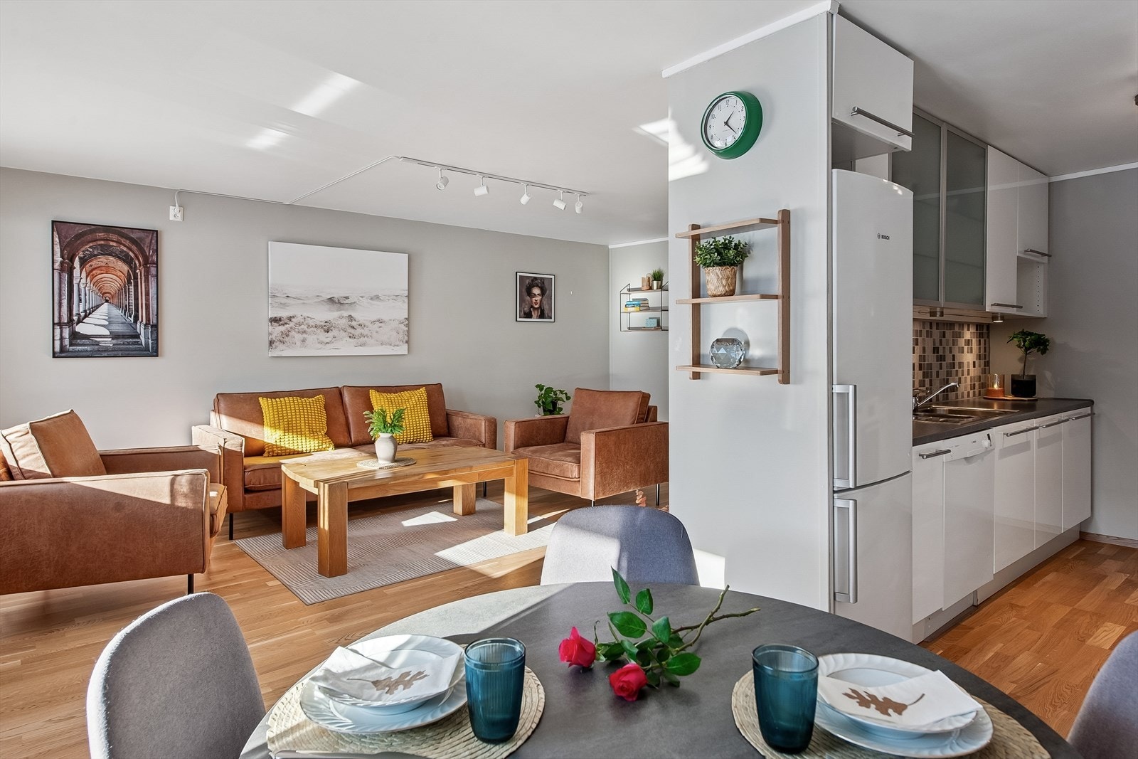 Kjøkken og stue Galleribilde