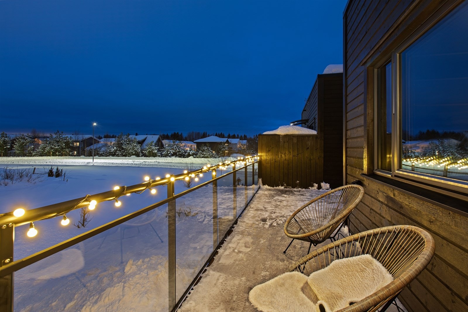 En perfekt arena for sosiale sammenkomster på varme dager. Galleribilde