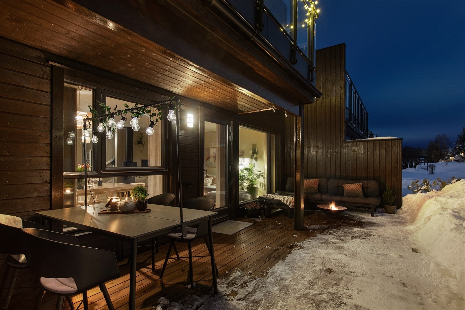 Her kan du nyte lange kvelder utendørs i rolige omgivelser. Galleribilde