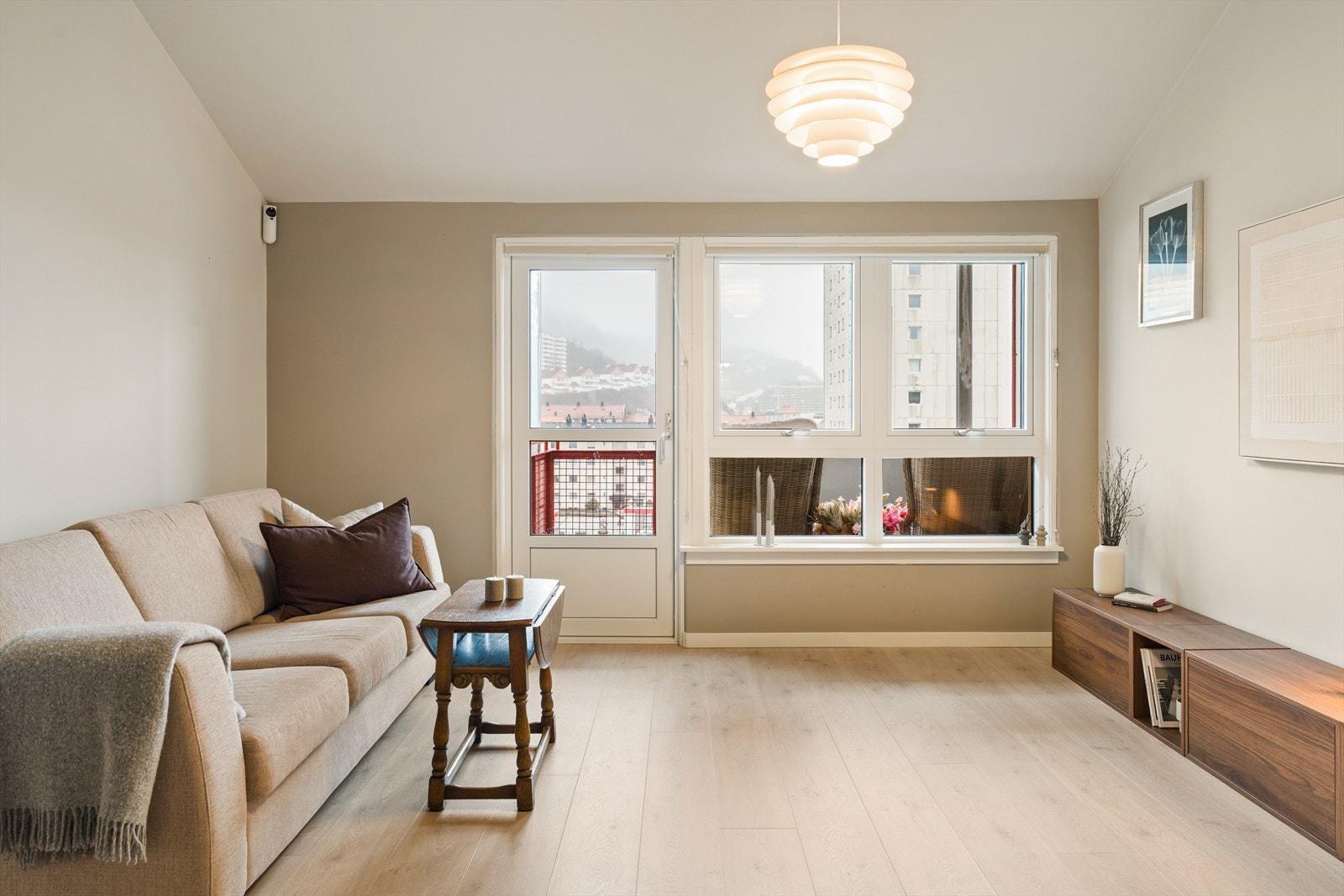 Vi beveger oss ut til balkong Galleribilde