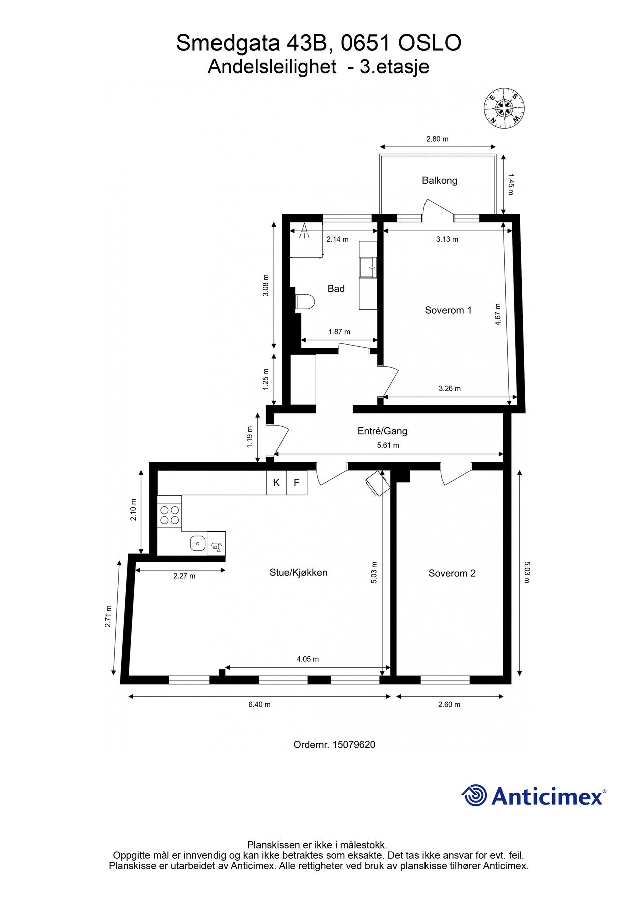 Dagens planløsning. Galleribilde