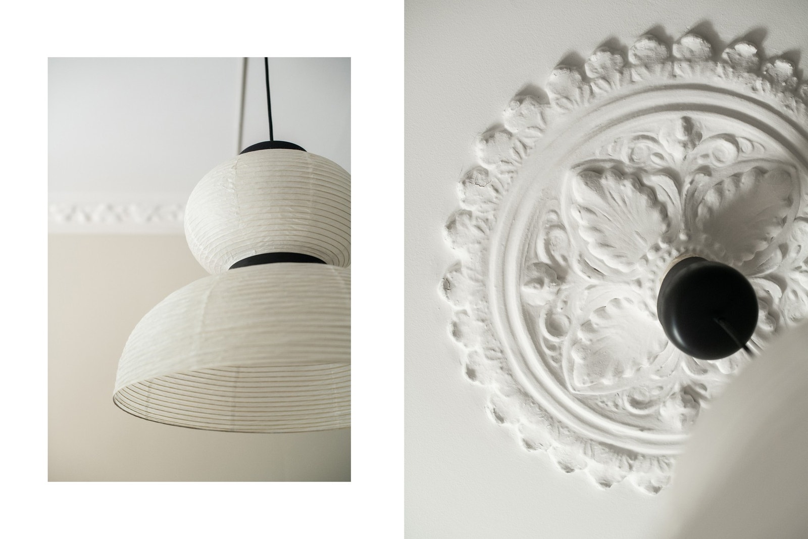 Boligens klassiske detaljer videreføres i begge soverommene, noe som gir et helhetlig og gjennomført uttrykk. Galleribilde