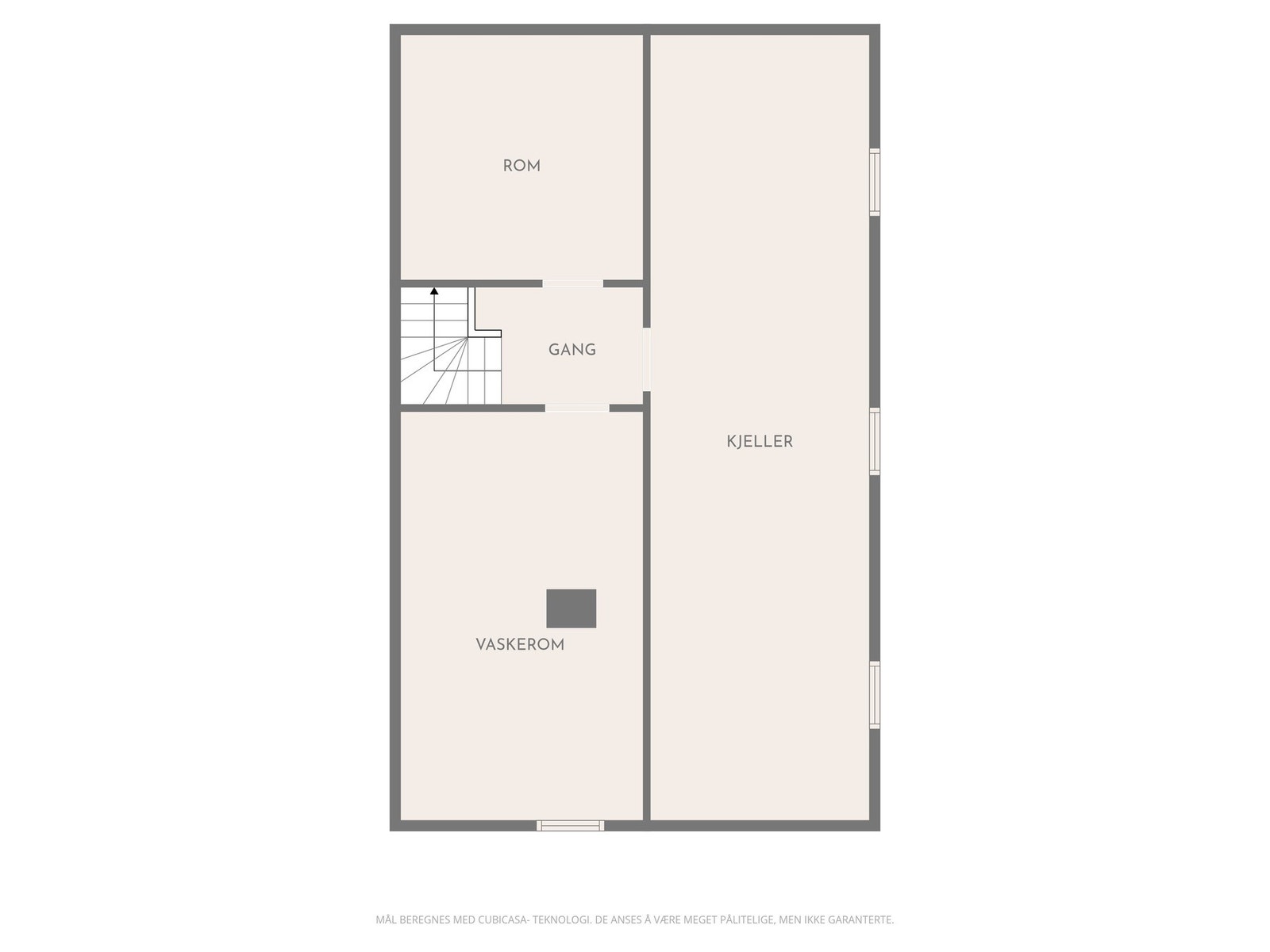 Planløsning kjeller Galleribilde