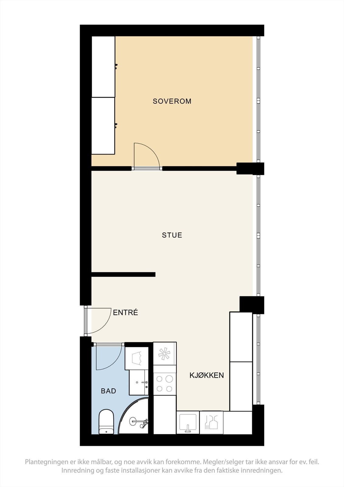 Plantegning. Galleribilde