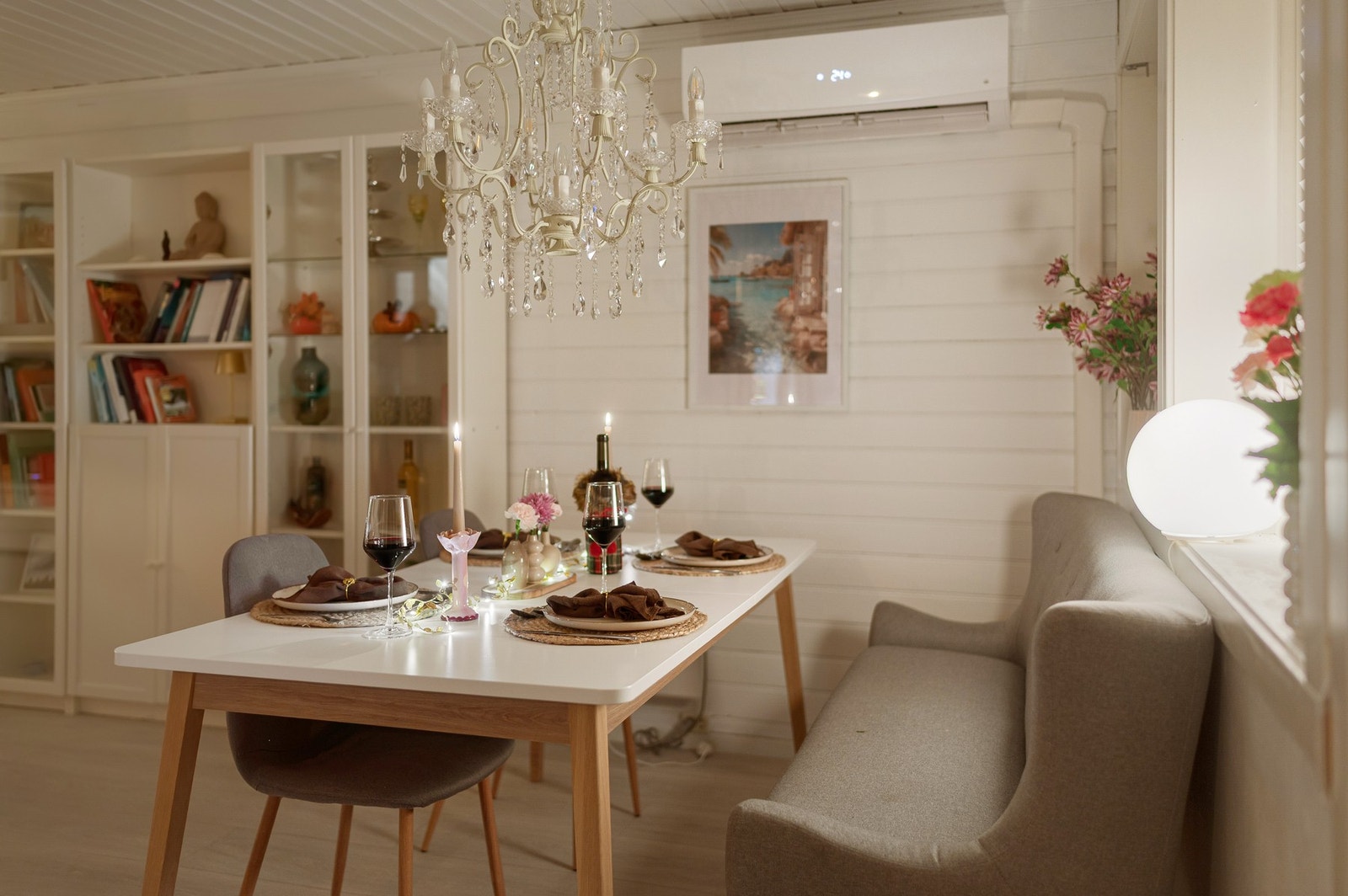 Det ble montert varmepumpe i 2022. Galleribilde