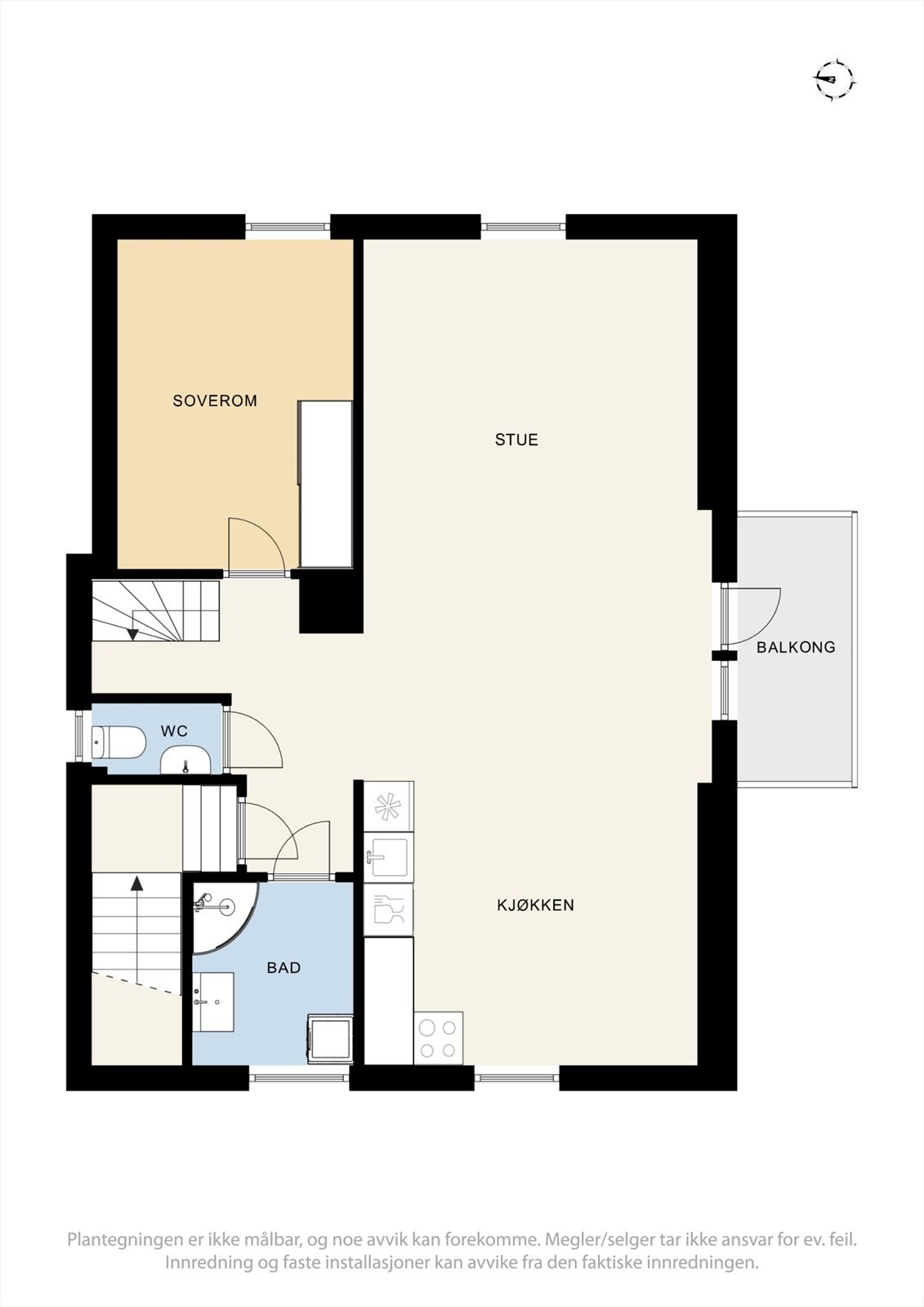 Plantegning 2. etasje. Galleribilde